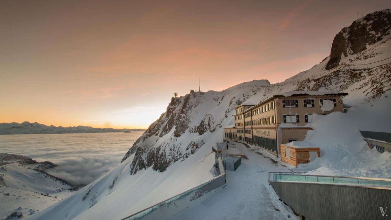 Hotel Pilatus-Kulm Krienz Exterior foto